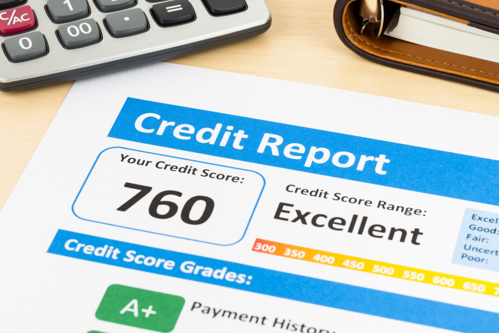 Credit report for consumer